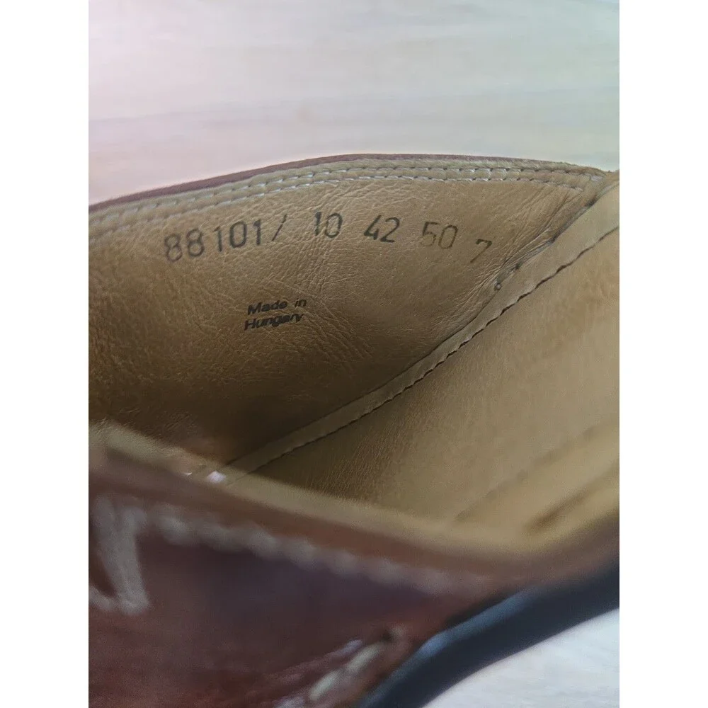 Josef Seibel Women's Size 10-- EU 42 Brown Slide Comfort Open Toe Sandals